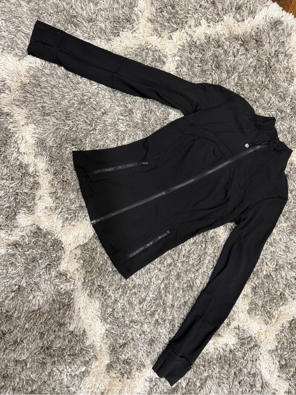 lululemon athletica Black Full-Zip Define Jacket